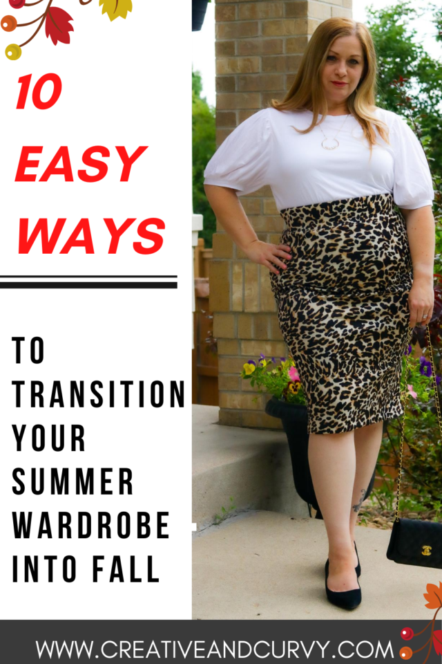 Fall : 10 Easy Ways To Transition Your Summer Wardrobe - Plus Size ...